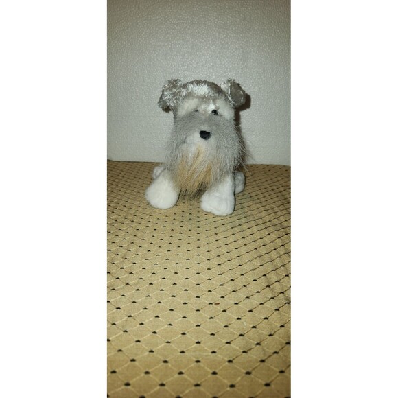 Ganz Webkinz SCHNAUZER DOG Stuffed PLUSH ANIMAL Scottie 9" no code - Picture 2 of 9